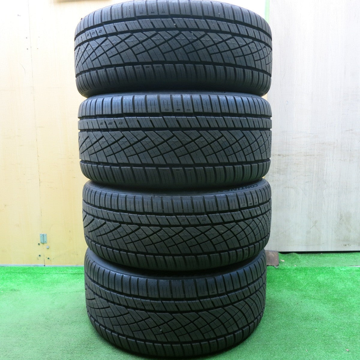 タイヤほぼ未使用!23年!キレイ★BMW 等 VOSSEN CV3 255/30R22 295/25R22 コンチネンタル エクストリーム コンタクト DWS06 プラス ヴォッセン PCD120/5H★5050209HAノ