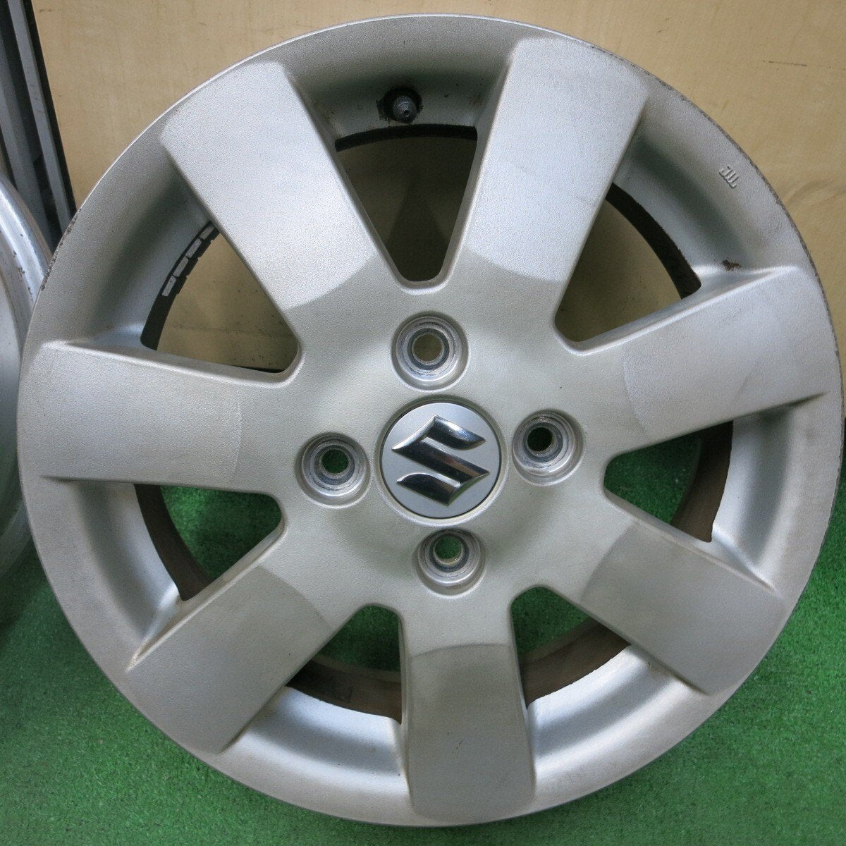 4本価格★スズキ MRワゴン 純正 ホイール 14インチ 14×4.5J PCD100/4H★4102909SYホ