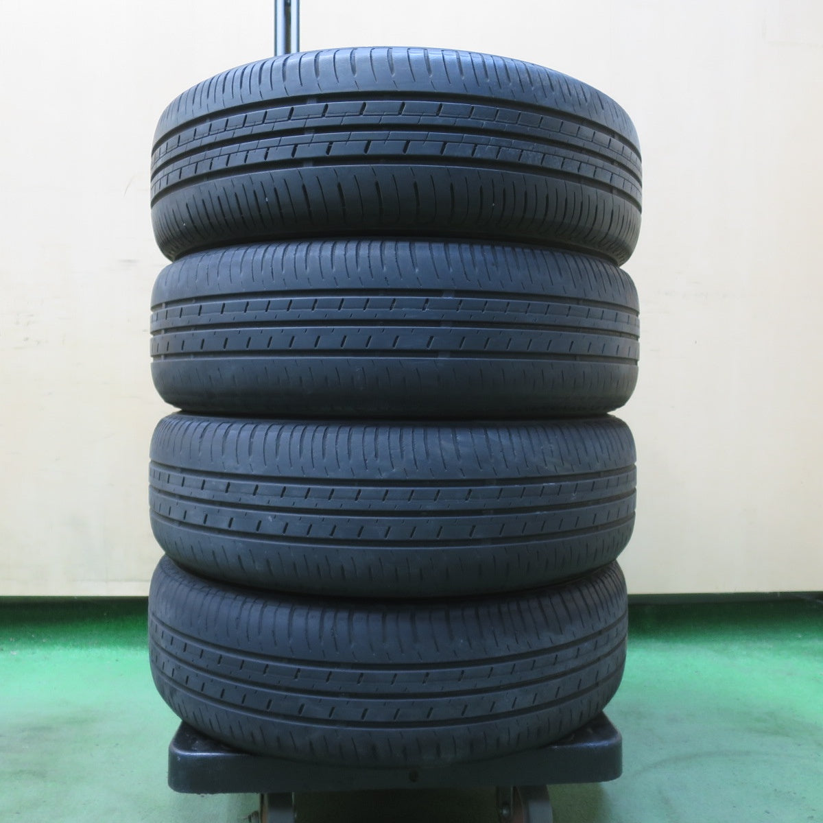 キレイ★スズキ ワゴンR スティングレー 純正 165/55R15 ブリヂストン エコピア EP150 15インチ PCD100/4H★6032509イノ