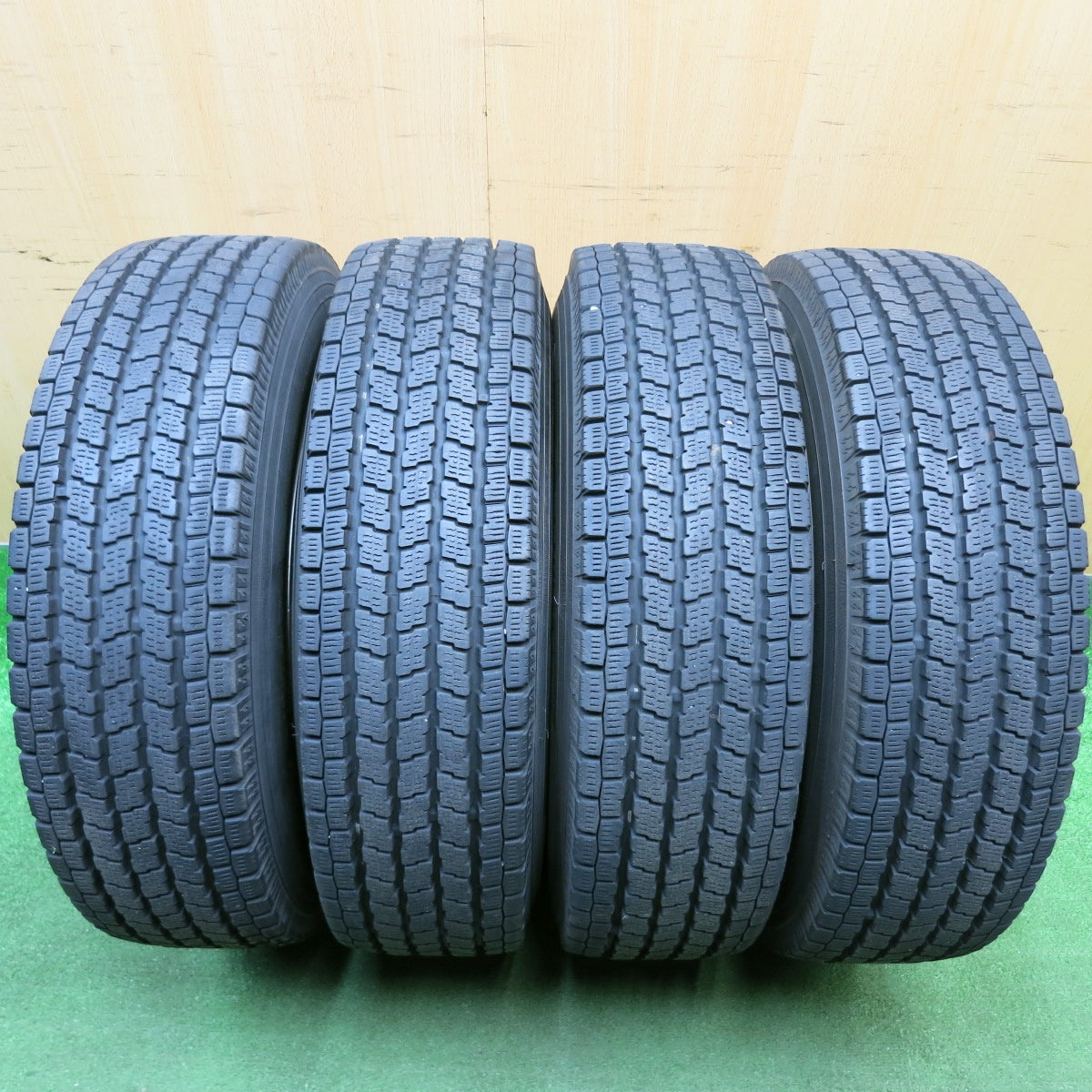 バリ溝!9.5分★KEELER 195/80R15 107/105L スタッドレス ヨコハマ アイスガード iG91 15インチ キーラー PCD139.7/6H★6011807HAス
