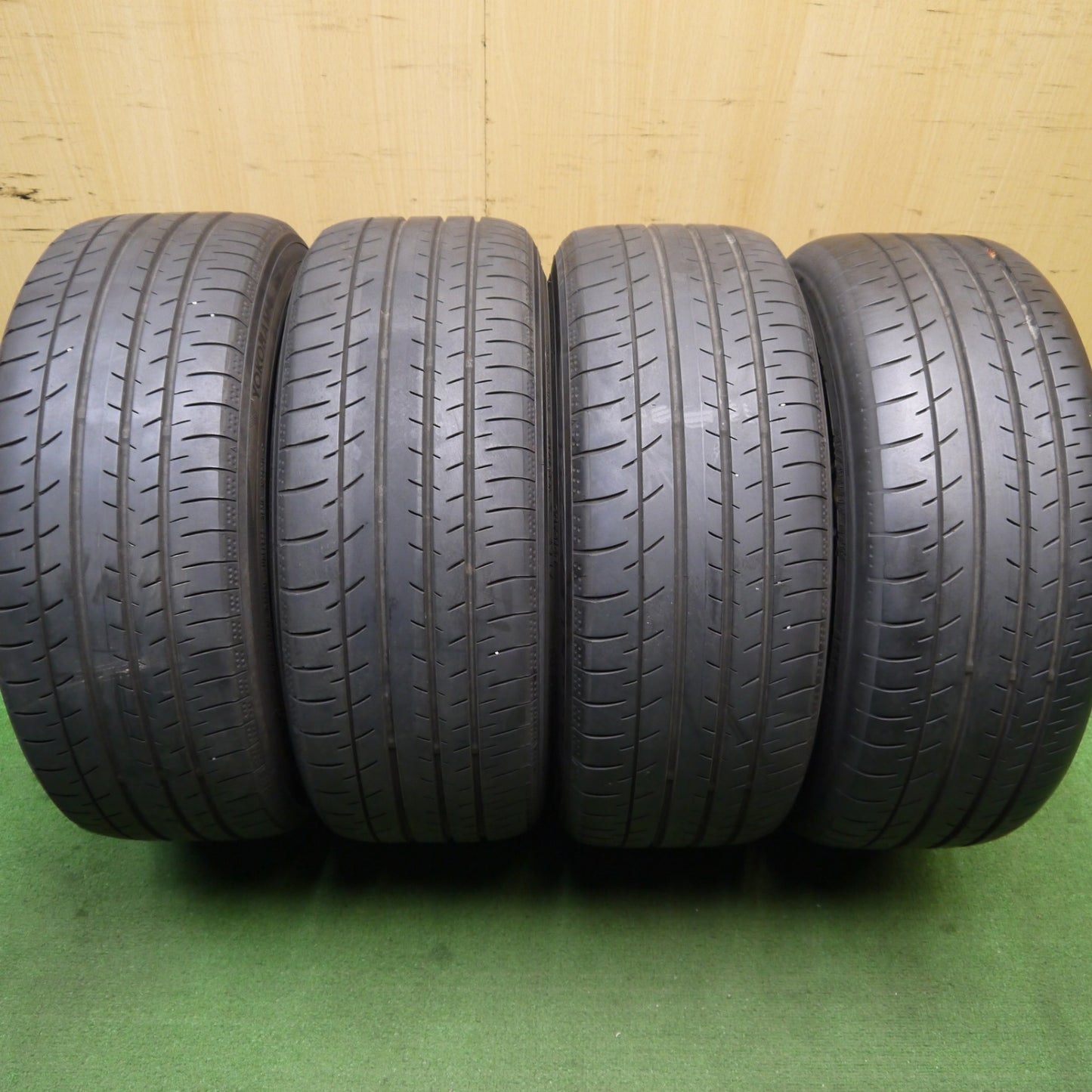 ★トヨタ カローラ ツーリング W×B 純正 215/45R17 ヨコハマ BluEarth-GT AE51 17インチ PCD100/5H★5061101Hノ