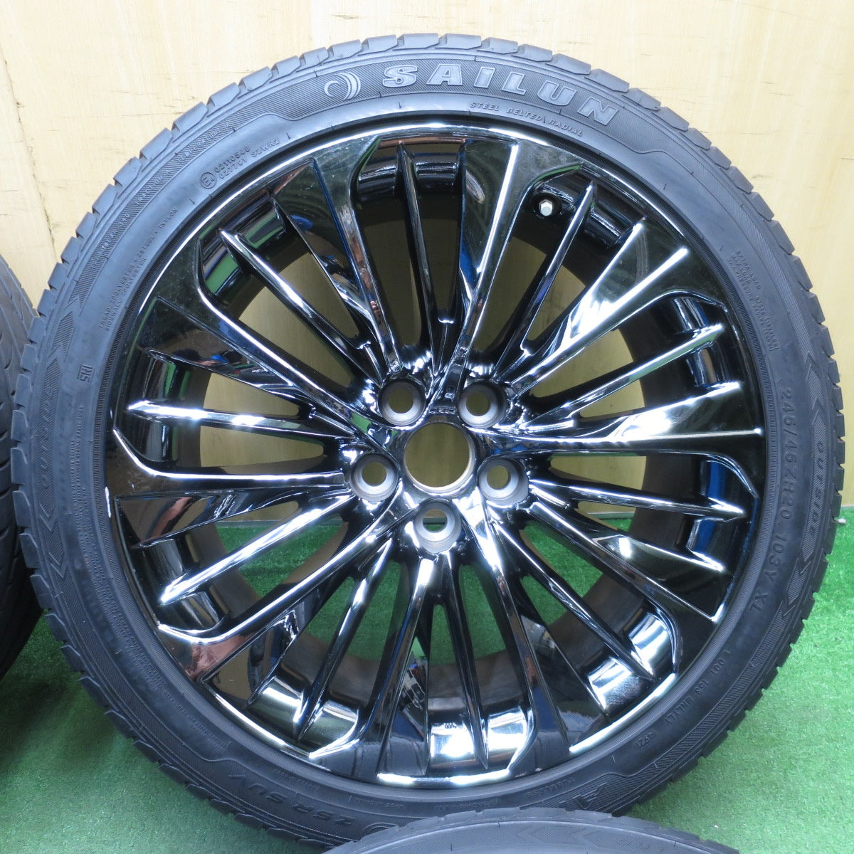 センサー付!21年★レクサス LS 純正 OP 245/45R20 サイルン ATREZZO ZSR SUV 20インチ PCD120/5H★5043003KKノ