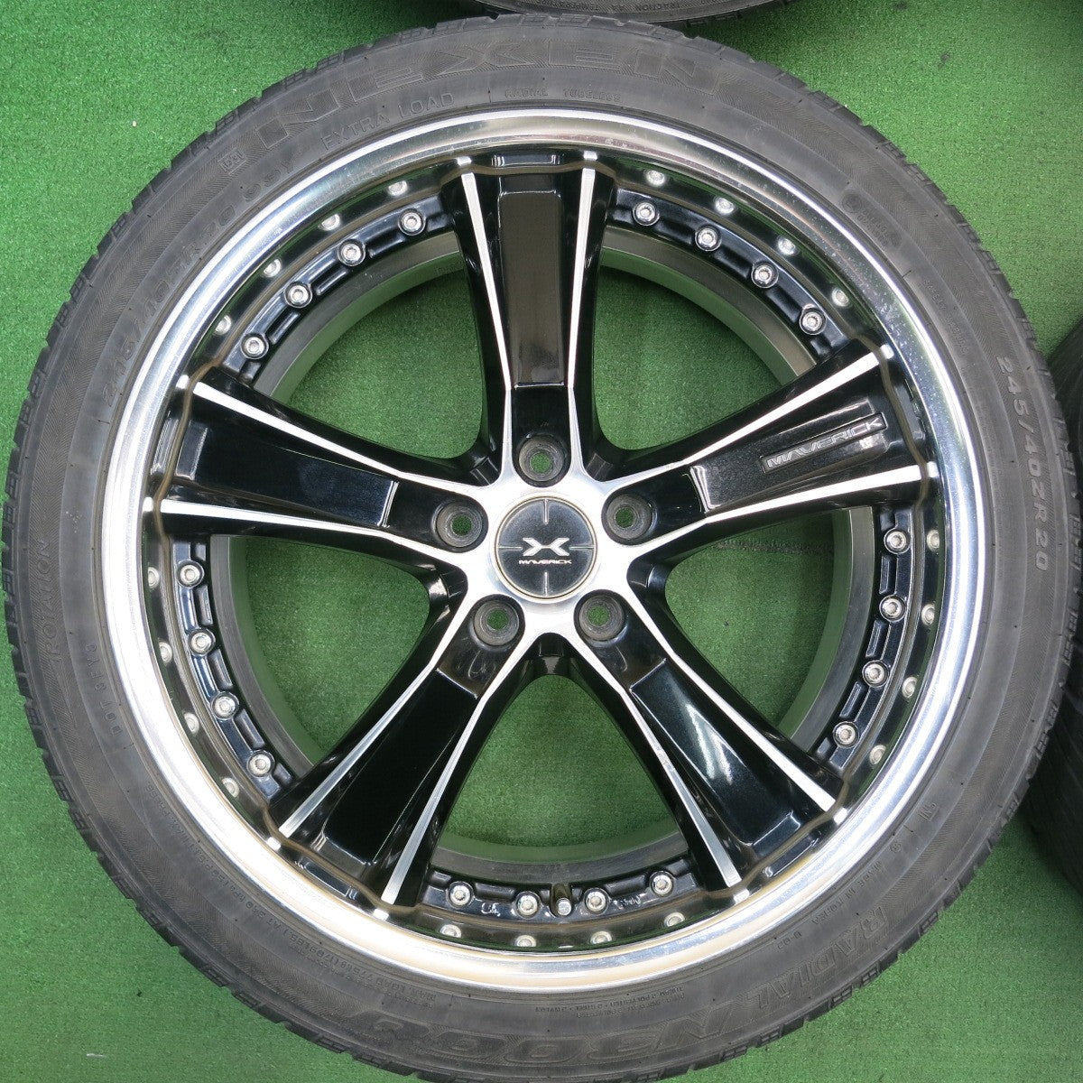 キレイ★MAVERICK 005S-R SL 245/40R20 ネクセン N3000 マーベリック 20インチ PCD114.3/5H★5051406TNノ