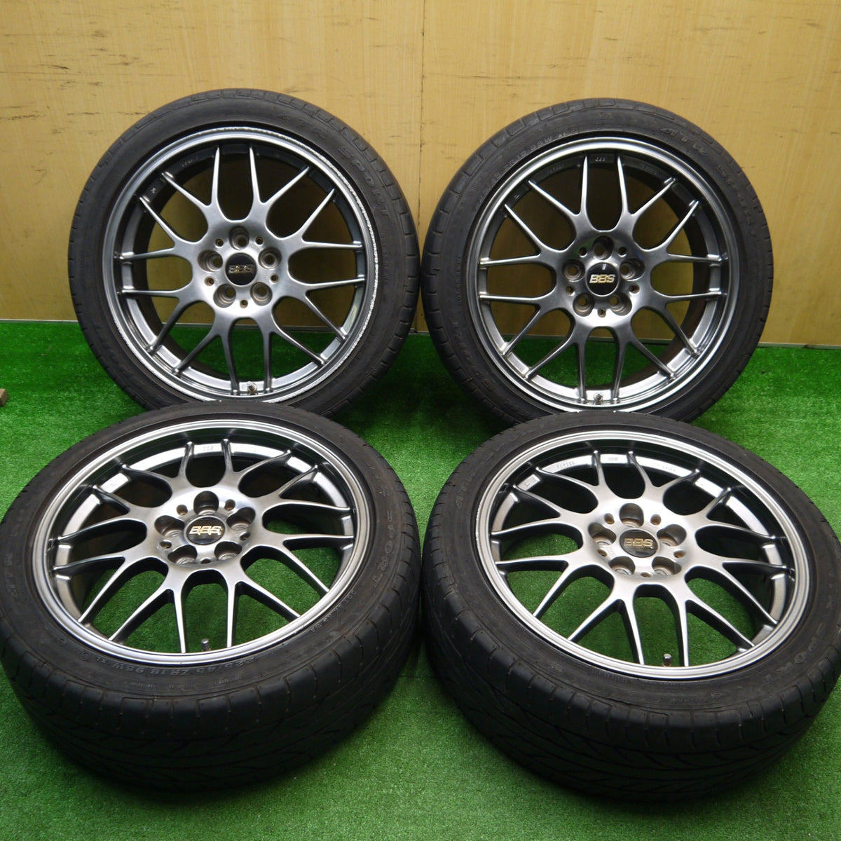 4本価格★プリウス インプレッサ 等 BBS RG-R RG747H 225/45R18 ATR SPORT ATR スポーツ 18インチ PCD100/5H★5103103Hノ
