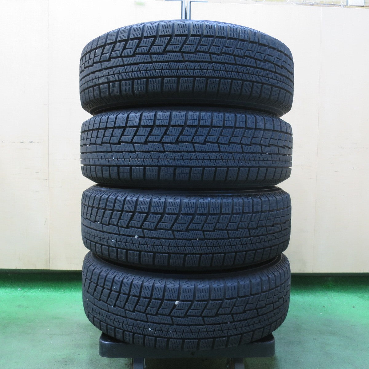 バリ溝!23年!キレイ!9.5分以上★スタッドレス 185/65R15 ヨコハマ アイスガード iG60 MiLLOUS ミルアス 15インチ PCD114.3/5H★5112906イス