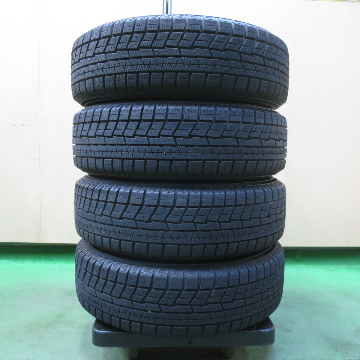 バリ溝!24年!キレイ!ほぼ10分★スタッドレス 175/65R15 ヨコハマ アイスガード iG60 VEMOTION Vエモーション 15インチ PCD100/4H★5110505イス