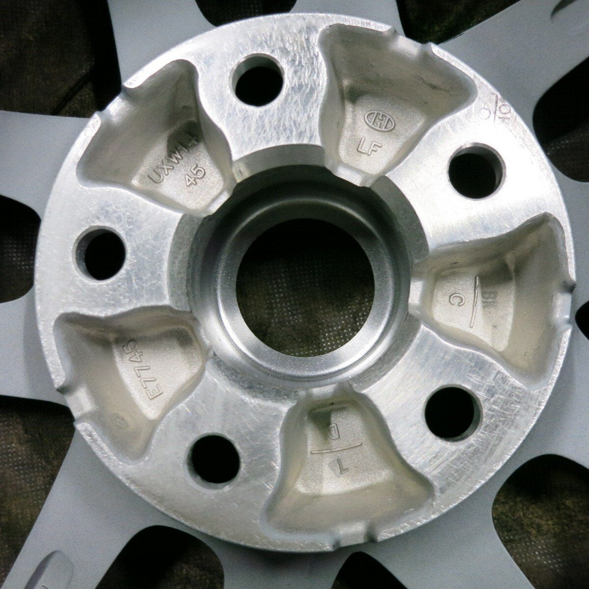 新車外し!付属品付★日産 純正 OP Estilo エスティーロ ホイール 17インチ 17×7J PCD114.3/5H★5021913SYホ