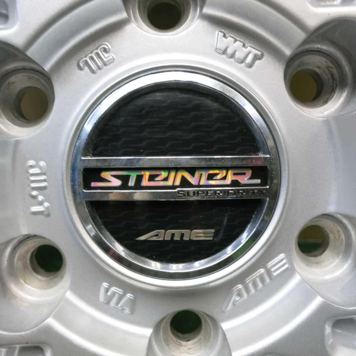 タイヤほぼ未使用!22年!キレイ★STEINER AME 215/65R16C 109/107Q 8PR トーヨー オープンカントリー R/T ホワイトレター シュタイナー 16インチ PCD139.7/6H★5080903HAノ