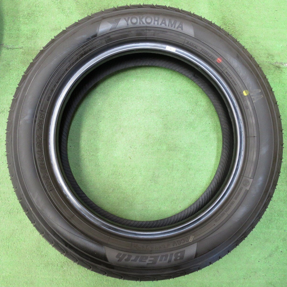 新車外し!24年★155/65R14 ヨコハマ ブルーアース BluEarth タイヤ 14インチ N-BOX タント ムーヴ ワゴンR 等★4120305イノタ