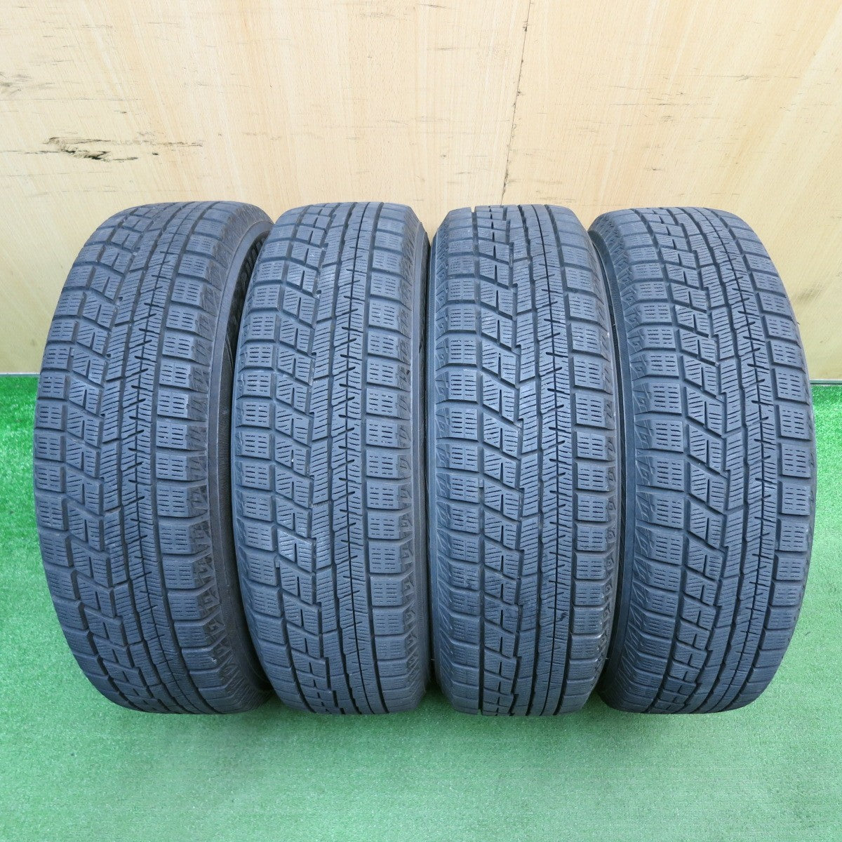 バリ溝!キレイ!9分★スタッドレス 175/65R15 ヨコハマ アイスガード iG60 ravrion RM01 ラブリオン 15インチ PCD100/4H★5042208TNス