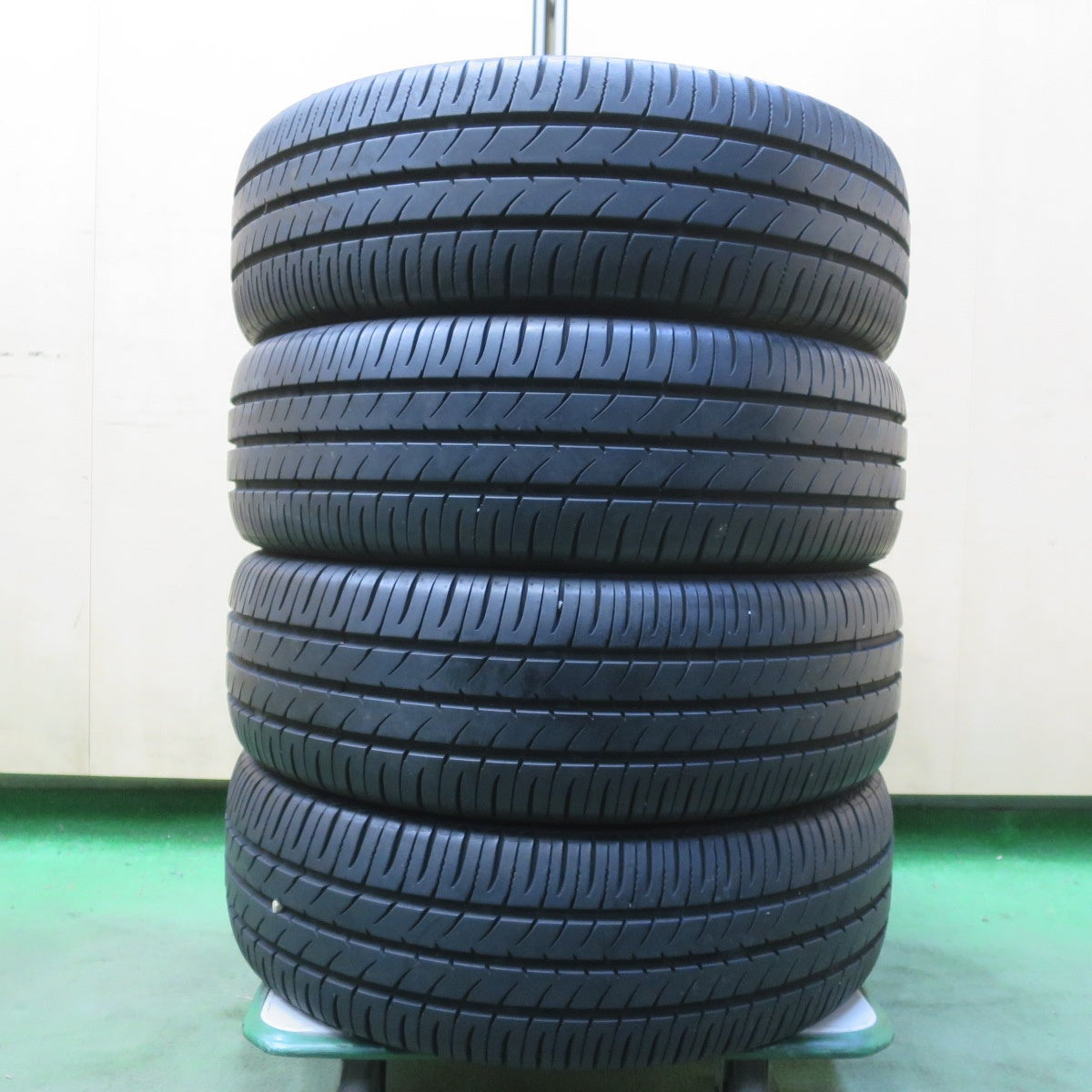 バリ溝!9分◎ダイハツ タント カスタム 純正 165/55R15 トーヨー ナノエナジー3 15インチ PCD100/4H◎6092304イノ