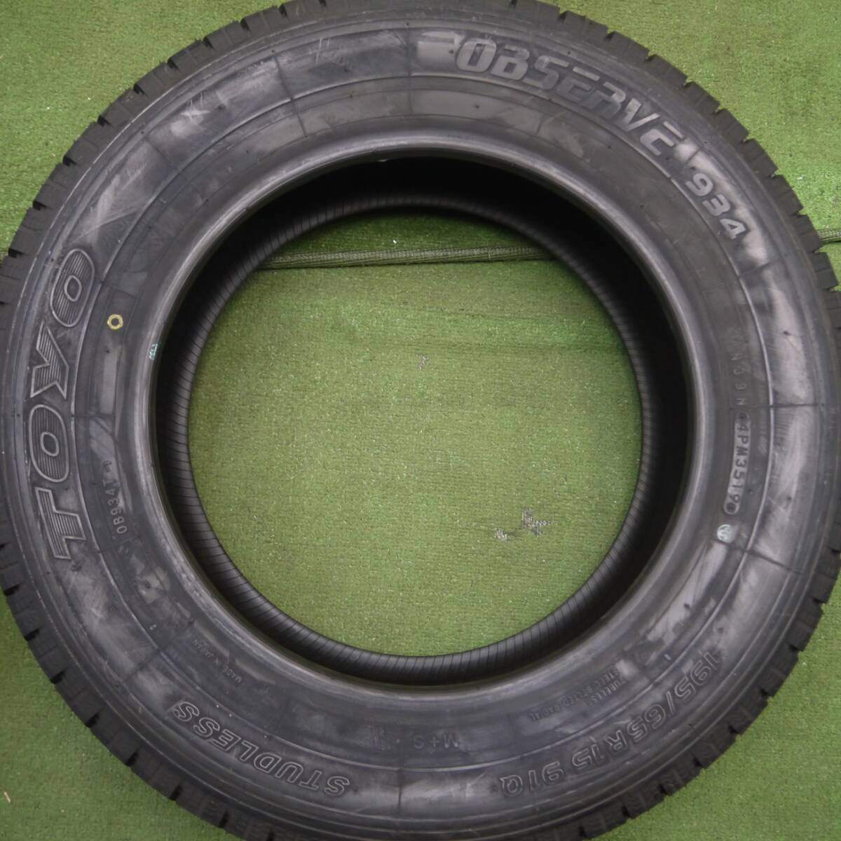 未使用★スタッドレス 195/65R15 トーヨー オブザーブ 934 15インチ ノア ヴォクシー タクシー 等★4031307Hスタ