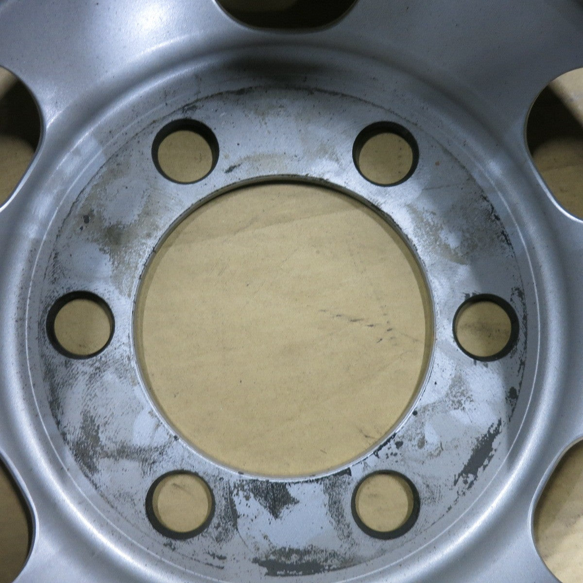 新車外し!ほぼ未使用!6本★トラック TOPY スチール ホイール 17.5インチ 17.5×6.00 127-9CS PCD222.25/6H★5070413SYホ