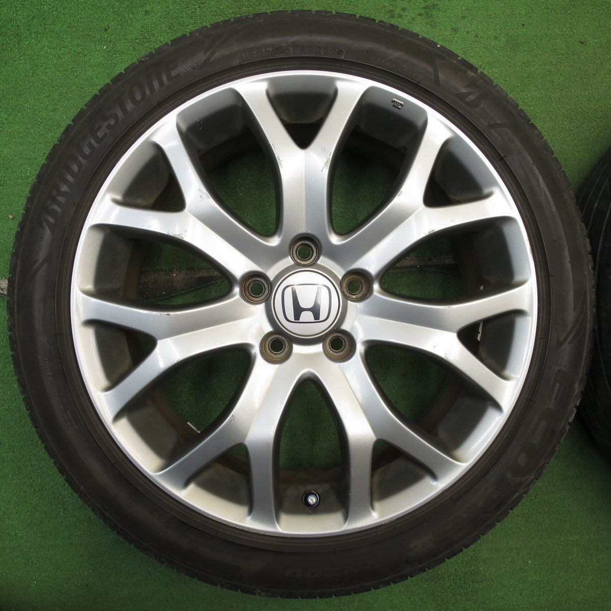 4本価格!22年★ホンダ RB3 オデッセイ アブソルート 純正 225/45R18 ブリヂストン プレイズ PX2 エコピア NH200 18インチ PCD114.3/5H★5062705NJノ