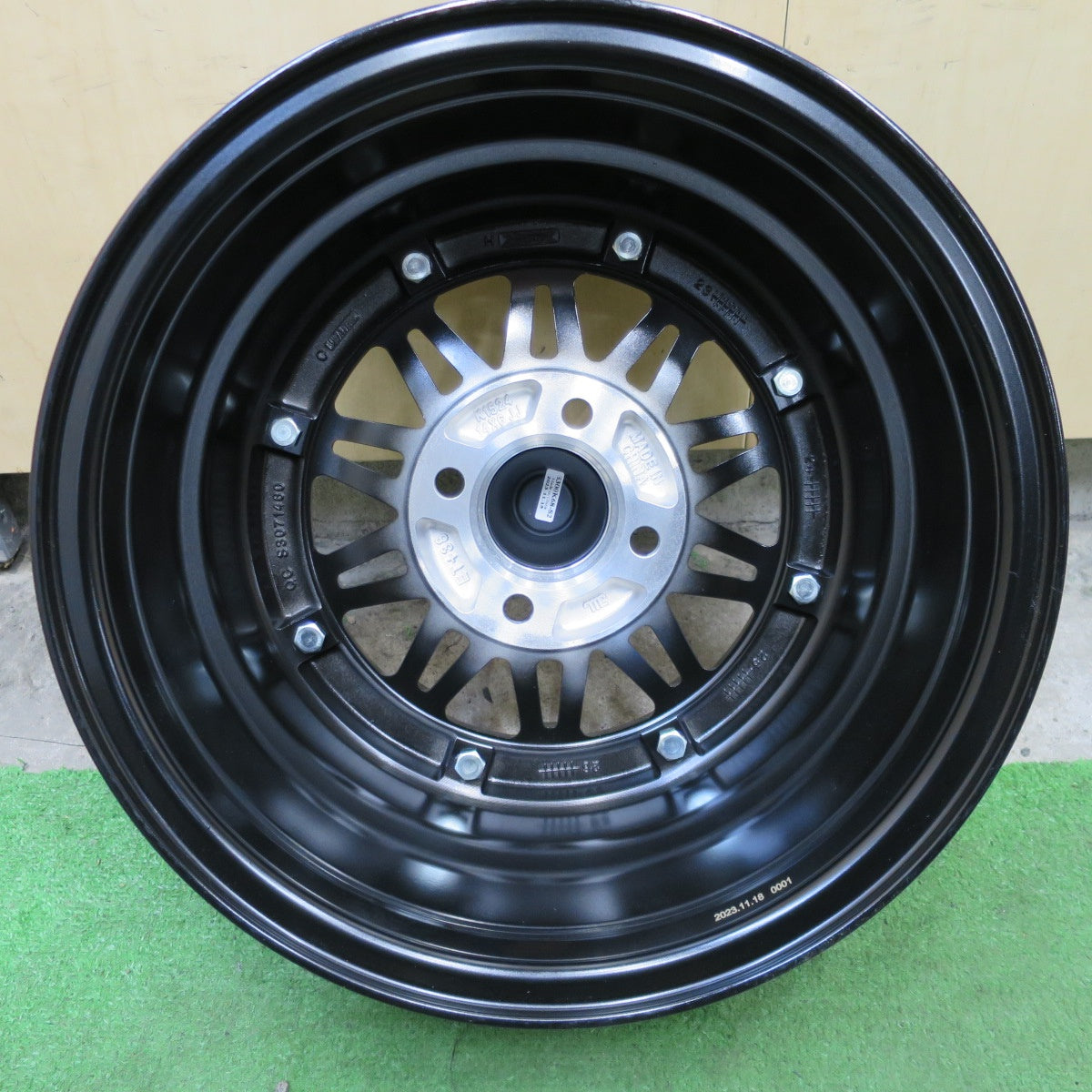 ほぼ未使用!美品★STAR SHARK Ⅱ 復刻版 14インチ スターシャーク 2 ホイール 14×6JJ PCD100/4H★6042201NGホ
