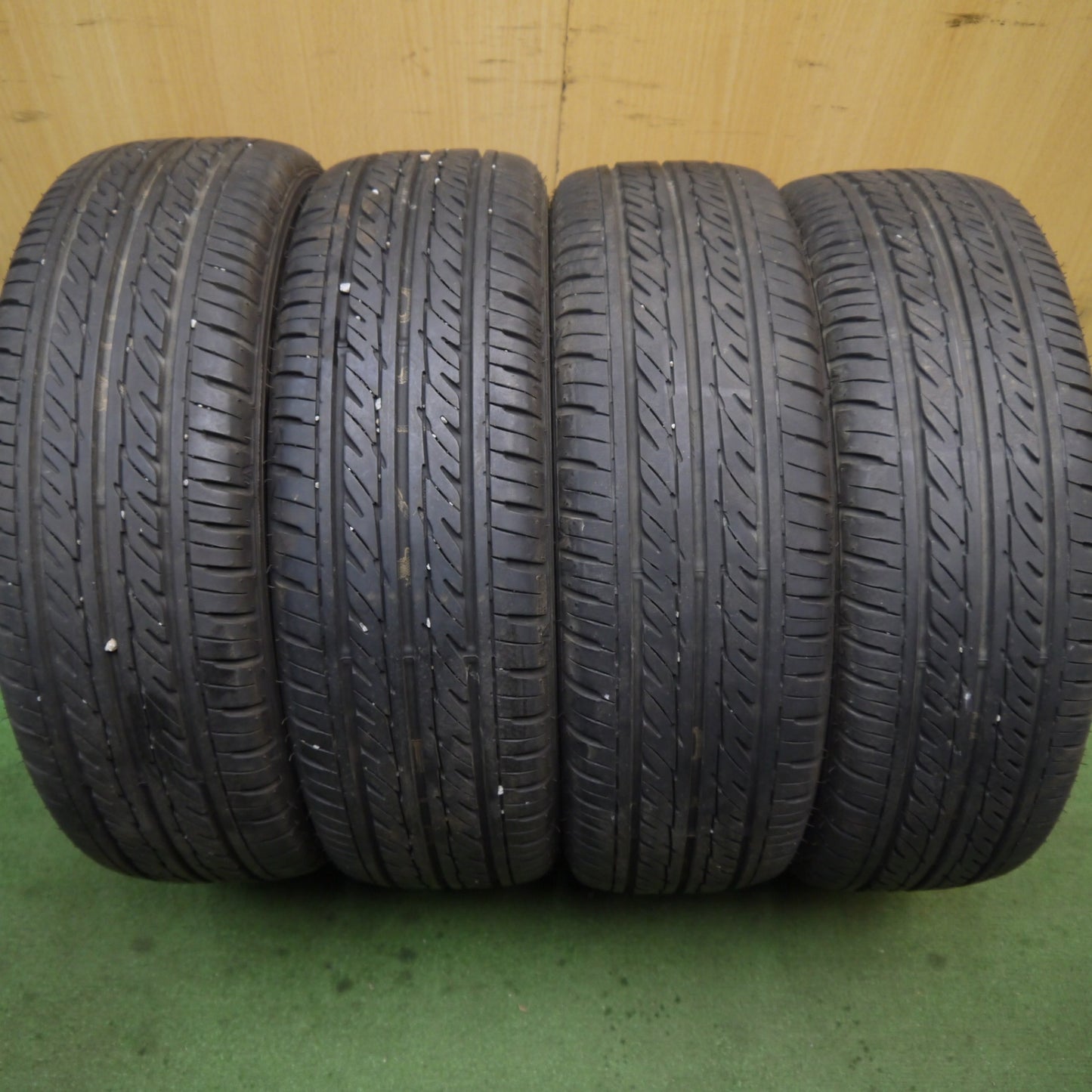 バリ溝!8.5分★スズキ パレット 純正 165/55R14 グッドイヤー GT-Eco Stage 14インチ PCD100/4H★5091201Hノ