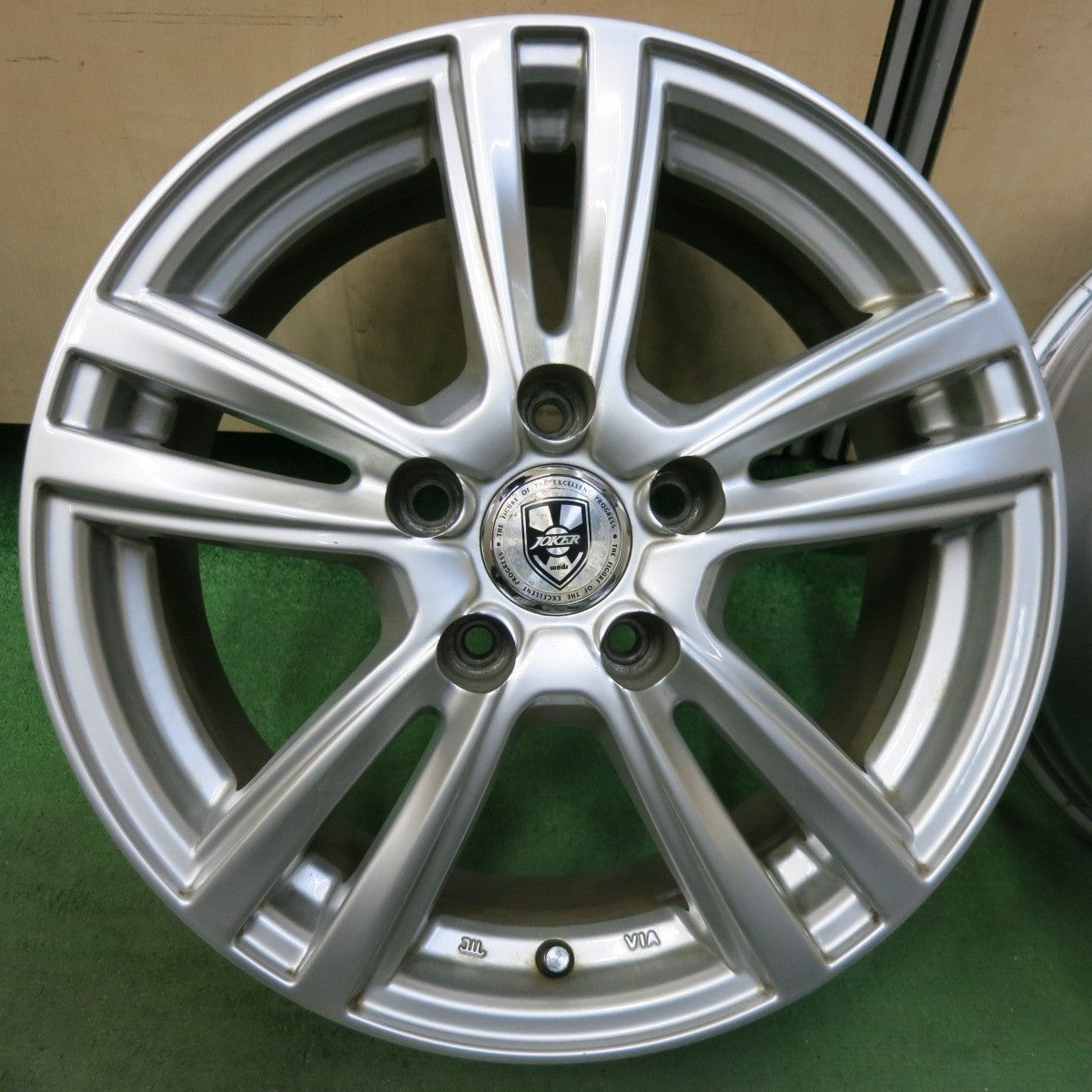 4本価格★JOKER weds ジョーカー ウェッズ 16インチ ホイール 16×6.5J PCD114.3/5H★5032503SYホ