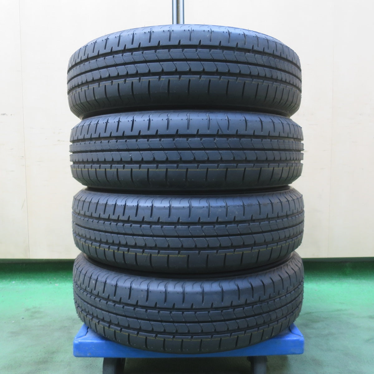 ほぼ未使用!25年!キレイ★155/65R14 ブリヂストン NEWNO SEIN ザイン 14インチ PCD100/4H★6031209イノ