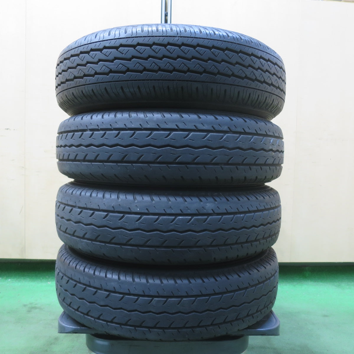 バリ溝!25年!9.5分★145/80R12 80/78N GAIA MANARAY SPORT ブリヂストン K370 ヨコハマ JOB RY52 ガイア マナレイ スポーツ 12インチ PCD100/4H★6022812イノ
