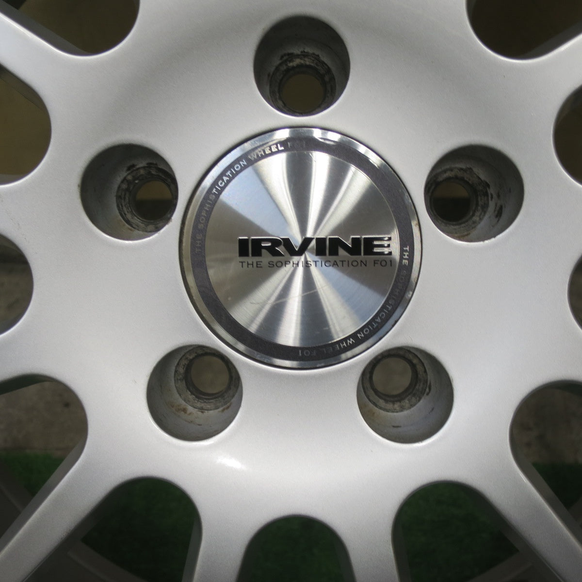 バリ溝!キレイ!8.5分★ベンツ 等 IRVINE F01 205/55R16 スタッドレス ヨコハマ アイスガード iG60 16インチ アーヴィン PCD112/5H★5061302TTス