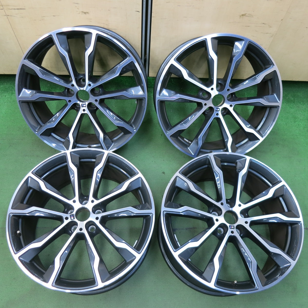 キレイ★BMW G01 X3 G02 X4 Mスポーツ 純正 OP オプション ホイール 20インチ 20×8J 20×9.5J PCD112/5H★5051612SYホ