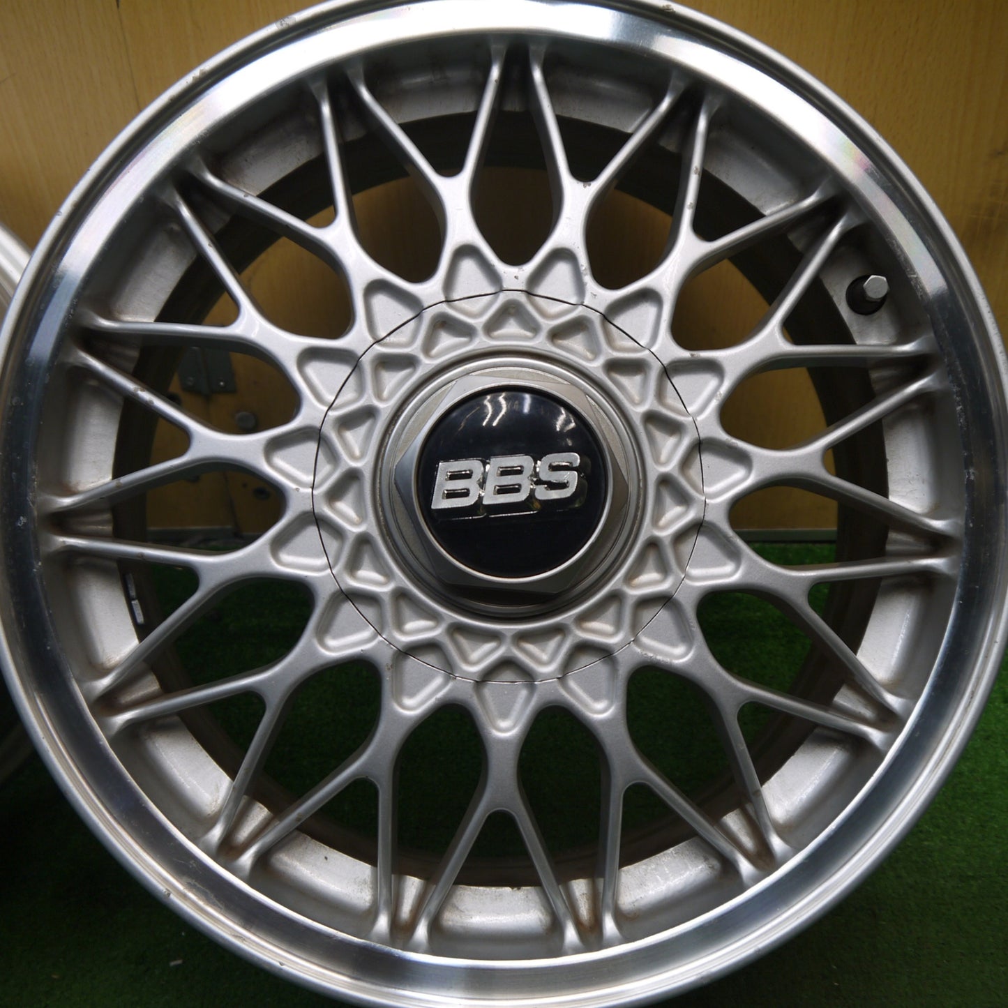 4本価格★スバル STI 純正 OP BBS 鍛造 ホイール 15インチ 15×6J インプレッサ フォレスター等 PCD100/5H★5062005Hホ