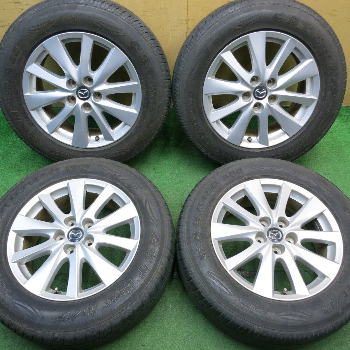キレイ!21年★マツダ CX-5 純正 225/65R17 CST H/P サハラ 900 17インチ CX5 PCD114.3/5H★5060302NJノ