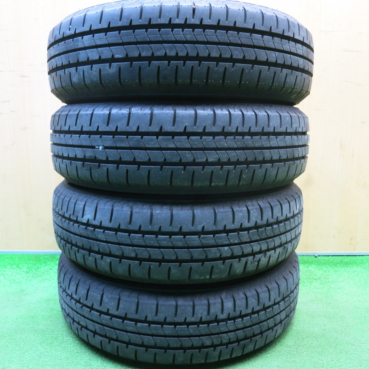 バリ溝!24年!9分★ダイハツ ムーヴ タント 純正 155/65R14 ブリヂストン NEWNO ニューノ 14インチ PCD100/4H★6022607HAノ
