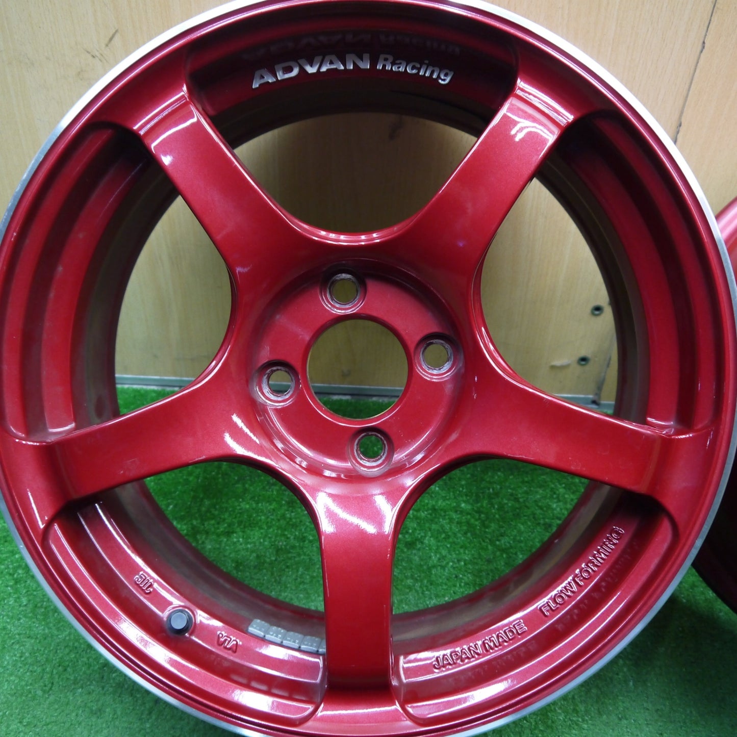 キレイ★ADVAN Racing TC-4 アドバン レーシング 16インチ ホイール 16×6.5J PCD100/4H★5051905Hホ