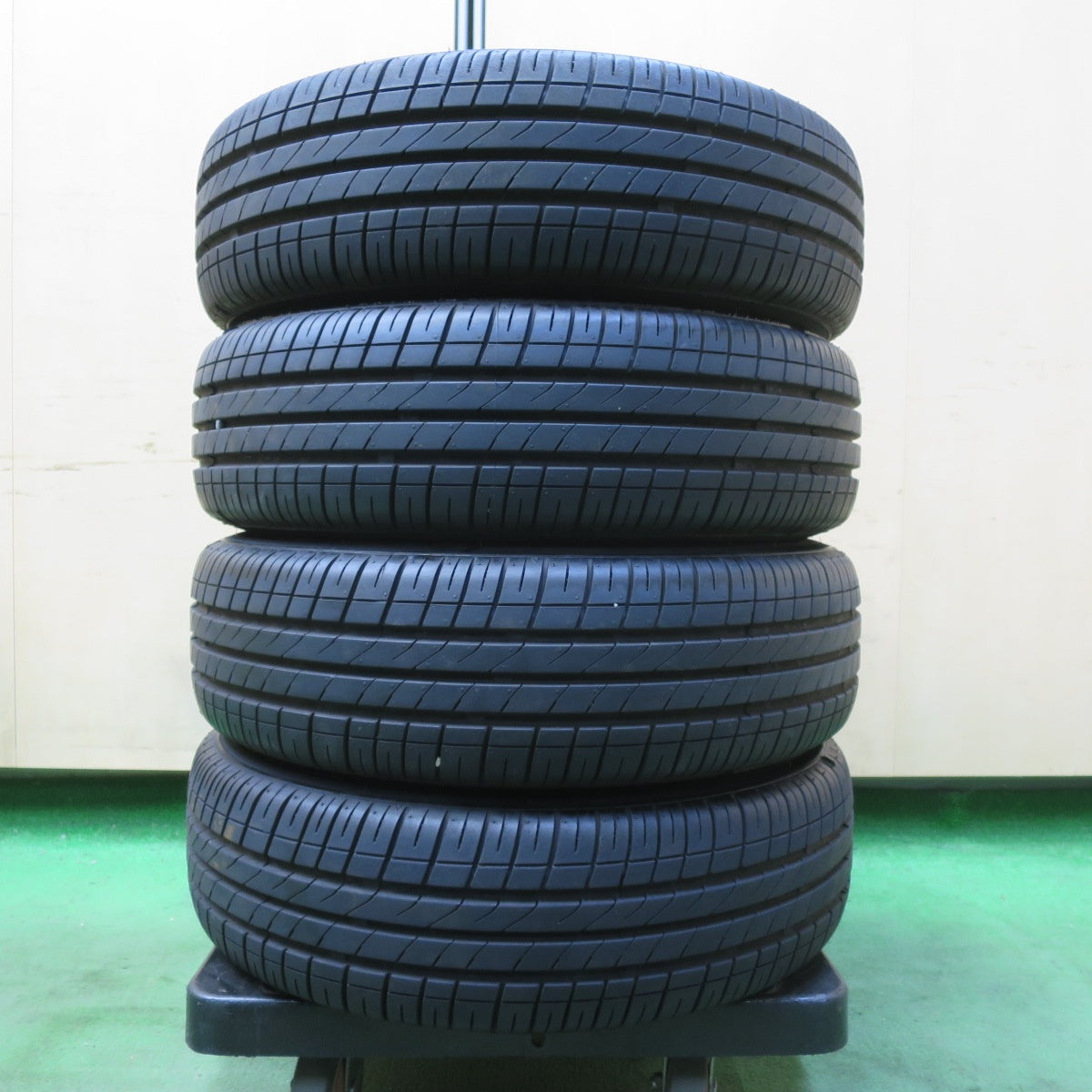 超バリ溝!24年!ほぼ10分★スズキ ワゴンR 純正 155/65R13 マーキス CST MR61 13インチ PCD100/4H★5052907イノ