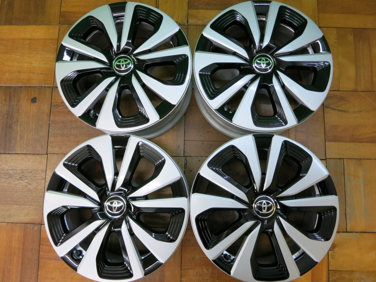 15インチTOYOTA プリウス純正アルミホイールスタッドレスセット