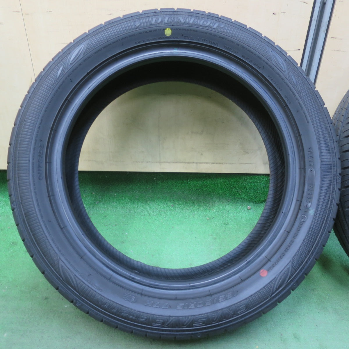 新車外し!25年★165/60R15 ダンロップ エナセーブ EC300+ タイヤ 15インチ ソリオ ハスラー デリカミニ デリカ D:2 等★6011508イノタ