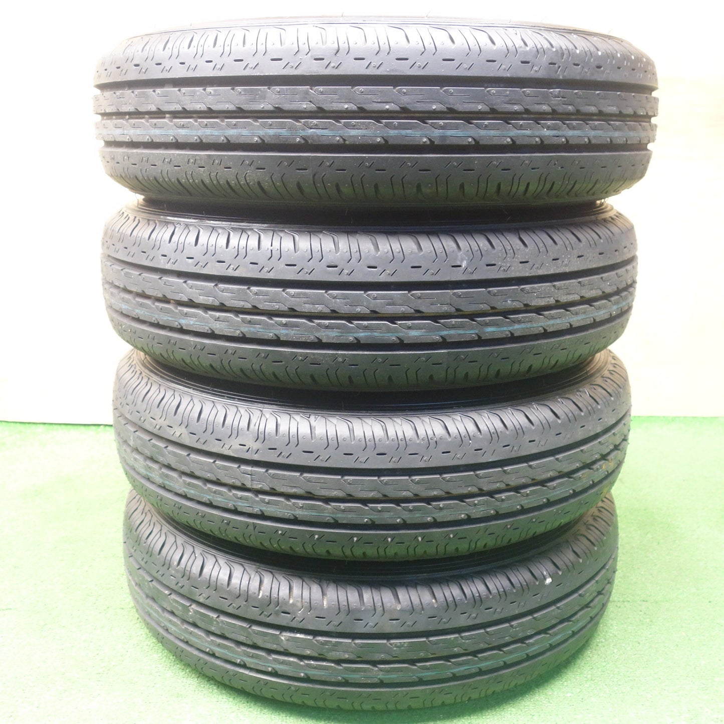 新車外し!23年★ホンダ N-VAN 純正 スチール 145/80R12 80/78N ブリヂストン エコピア R680 12インチ PCD100/4H★6020704KTノ