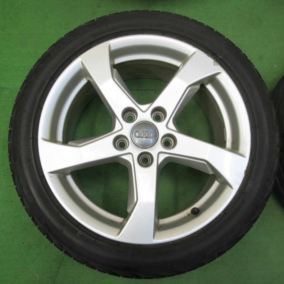 4本価格★アウディ A3 スポーツバック 純正 225/45R17 ブリヂストン トランザ T005 T001 17インチ PCD112/5H★4111605イノ