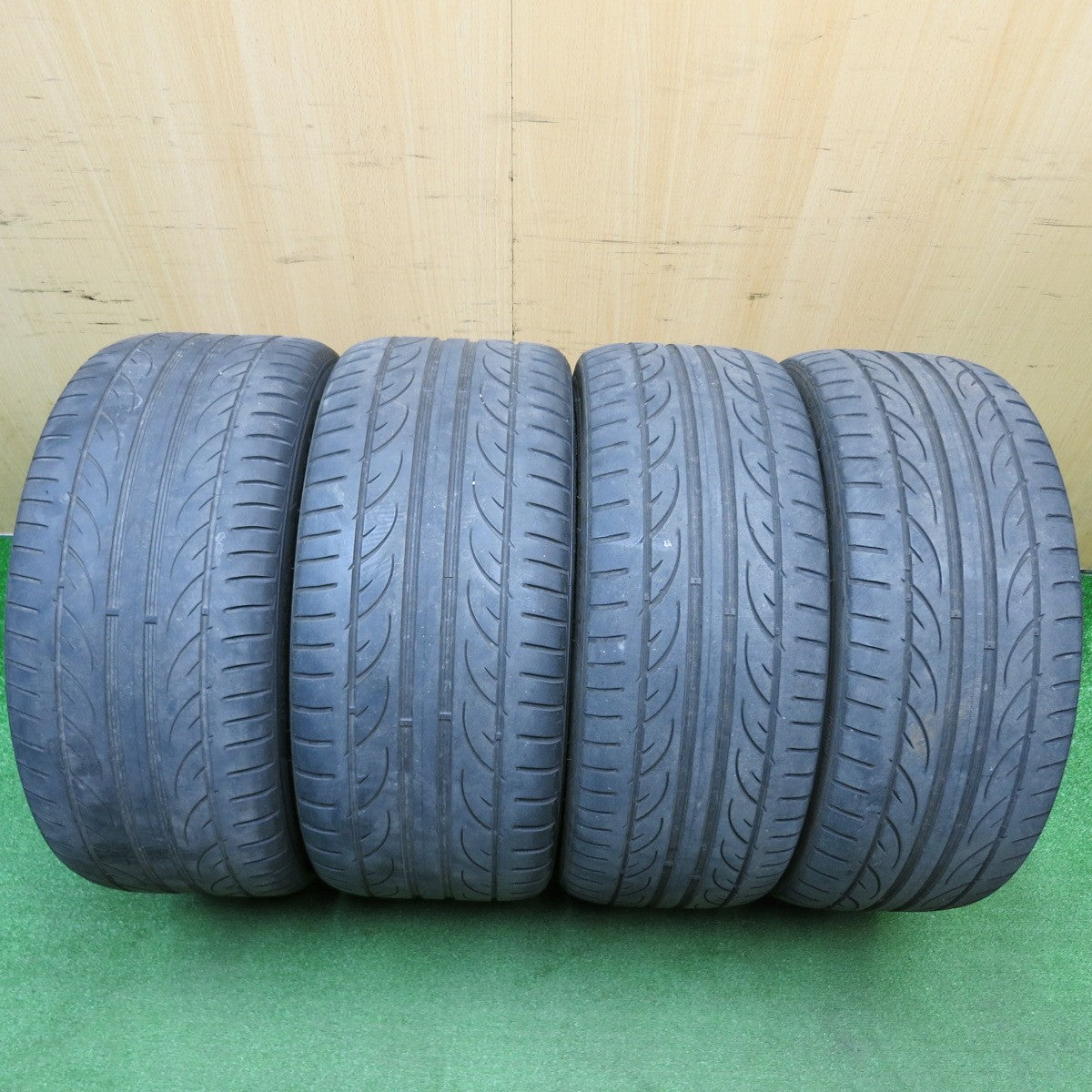 4本価格★ベンツ Eクラス 等 純正 AMG 225/40R18 255/35R18 ハンコック Ventus V12 evo2 18インチ PCD112/5H★6010301HAノ