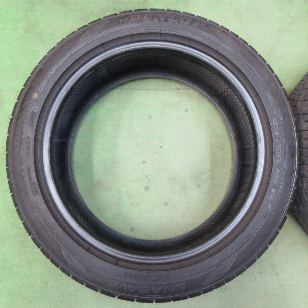 バリ溝!22年!9分★215/50R17 ダンロップ エナセーブ EC204 タイヤ 17インチ インプレッサ リーフ プリウスα 等★5071406イノタ