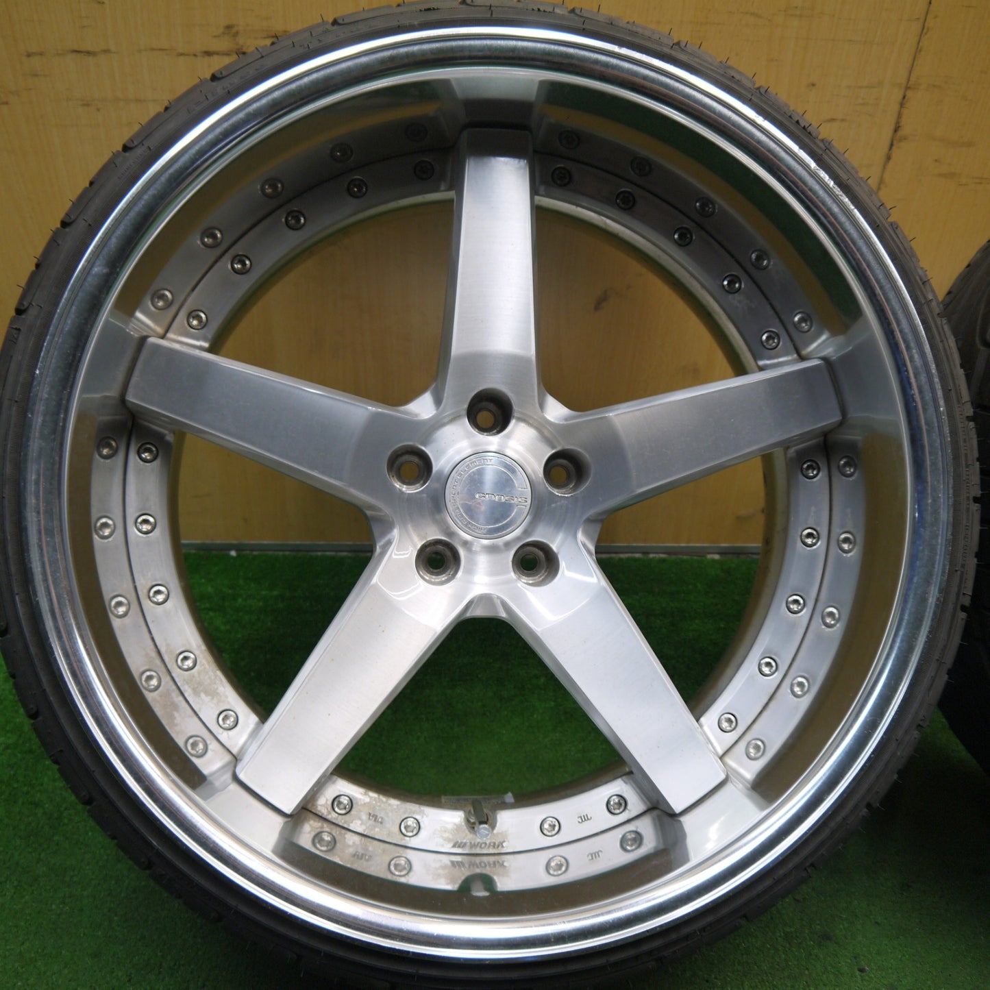 バリ溝!9.5分★WORK GNOSIS GR3 235/30R20 245/30R20 ピンソ PS91 20インチ ワーク グノーシス PCD114.3/5H★5052701Hノ
