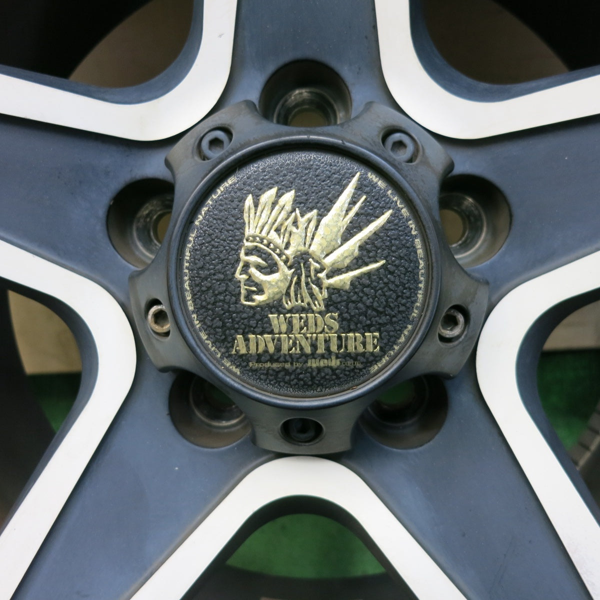 バリ溝!22年!8.5分★215/70R16 ヨコハマ BluEarth-XT AE61 WEDS ADVENTURE ウェッズ アドベンチャー 16インチ PCD114.3/5H★5081804SKノ