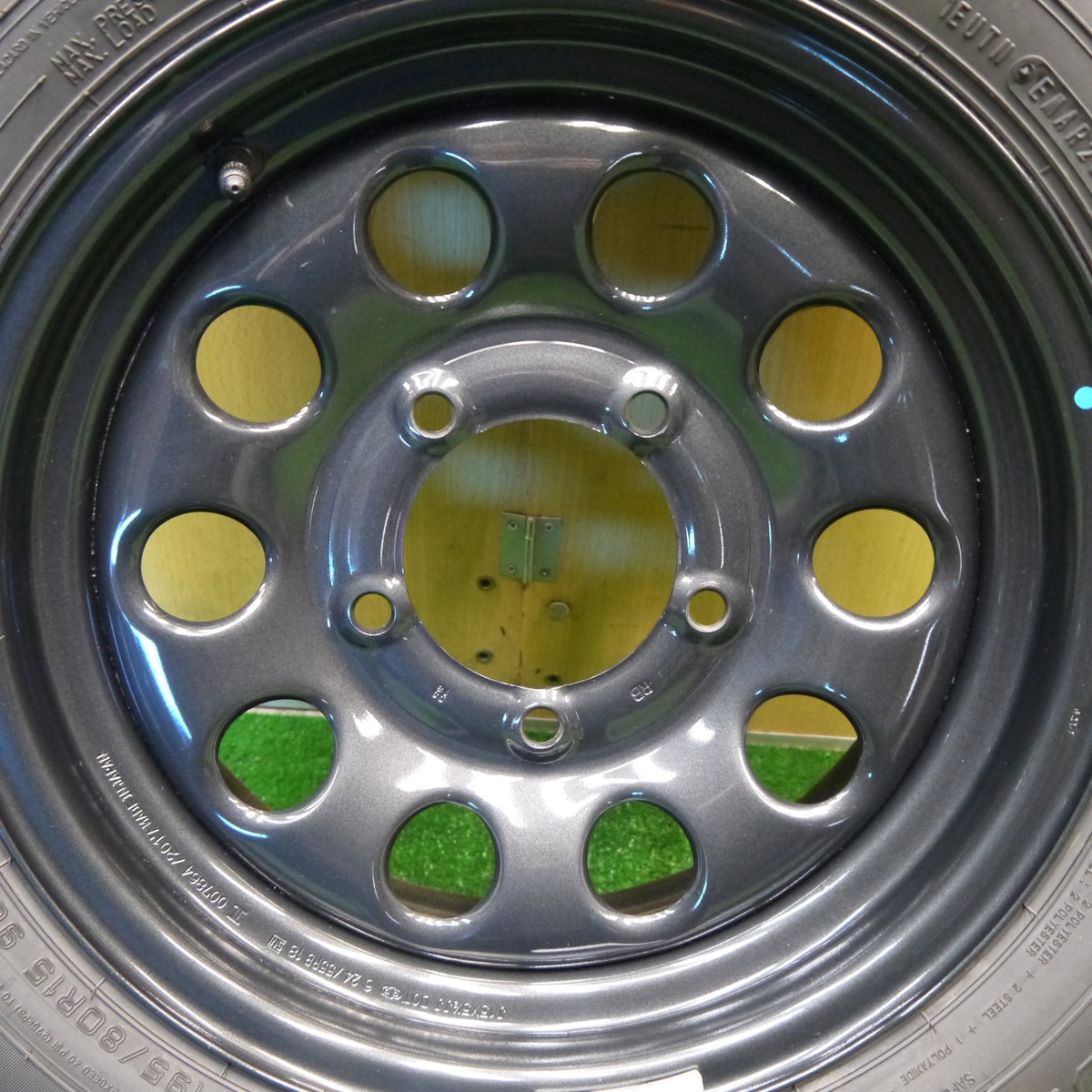 未使用!24年!1本★スズキ ジムニー シエラ 純正 195/80R15 ダンロップ AT20 グラントレック 15インチ PCD139.7/5H★5111404Hノ