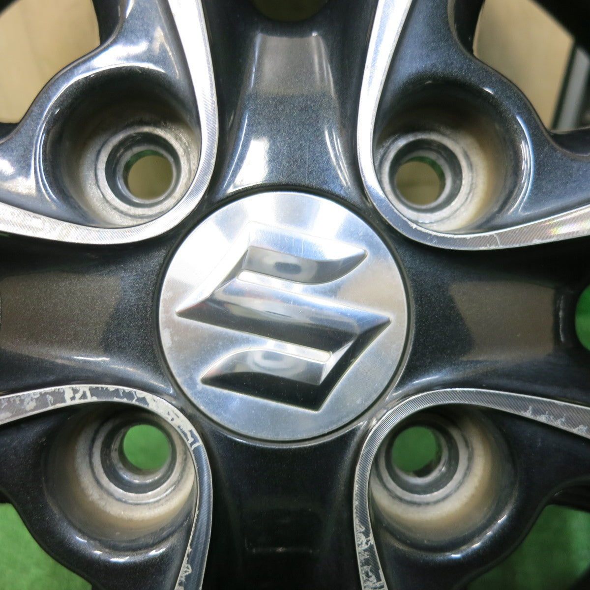 4本価格★スズキ ワゴンR スティングレー 純正 ホイール 15インチ 15×4.5J PCD100/4H★5042509SYホ