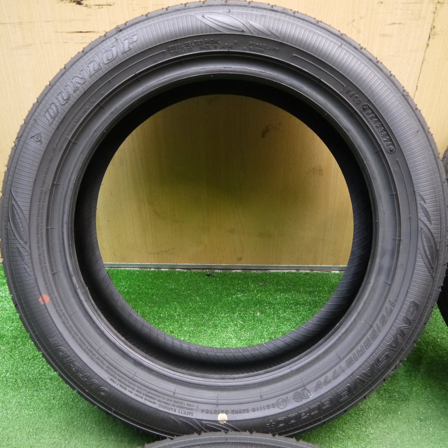 新車外し!24年★175/55R15 ダンロップ エナセーブ EC300+ タイヤ 15インチ タンク ルーミー トール 等★5062304KKノタ