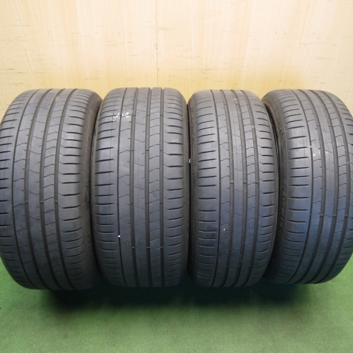 バリ溝!22年!8.5分◎ベンツ C220d Rolfhartge F10 225/40R19 255/35R19 ピレリ PZERO Pゼロ ロルフハルトゲ 19インチ PCD112/5H◎6090207Hノ