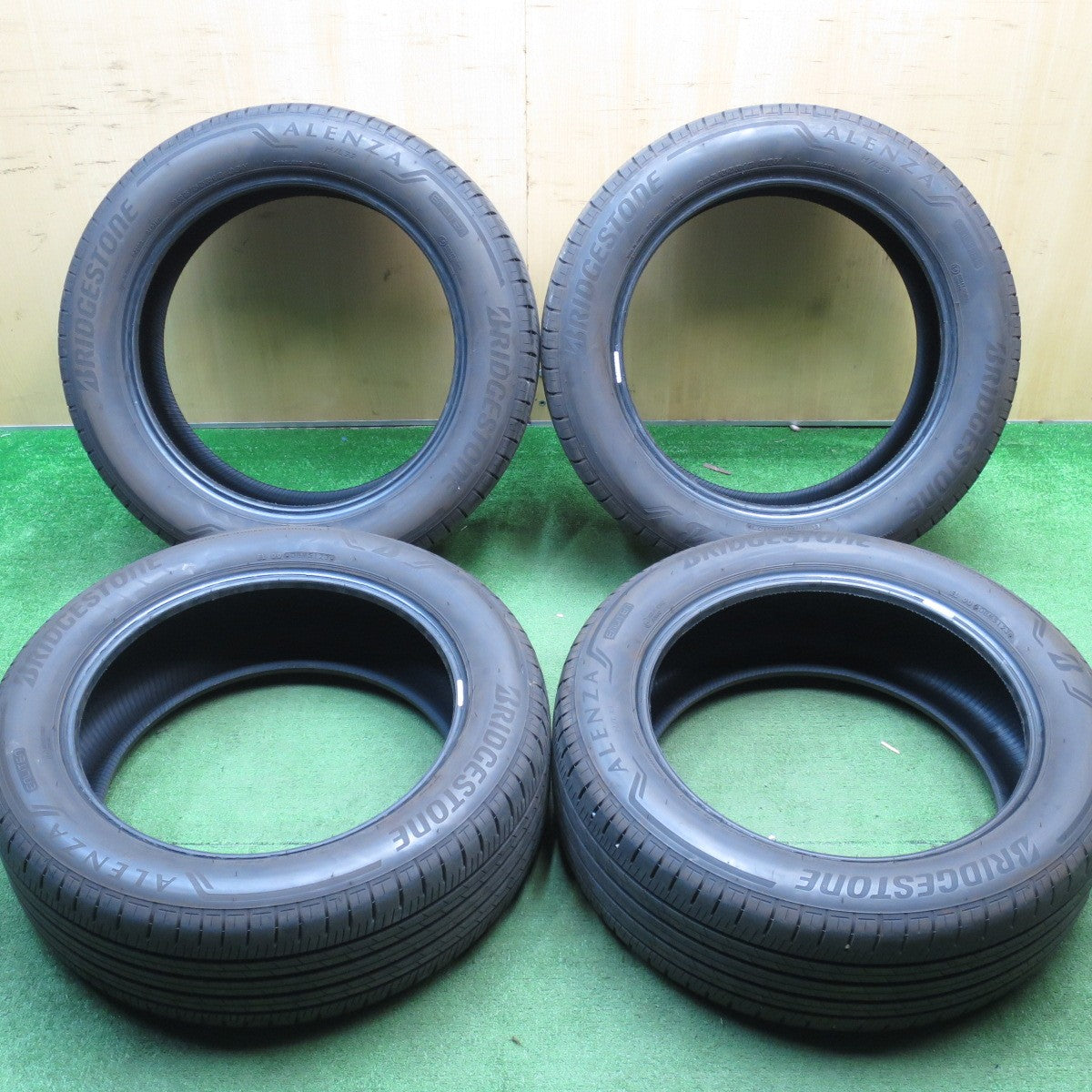 バリ溝!23年!9.5分★225/55R18 ブリヂストン アレンザ H/L33 タイヤ 18インチ エクストレイル アウトランダー デリカD:5 フォレスター 等★5041801KKノタ