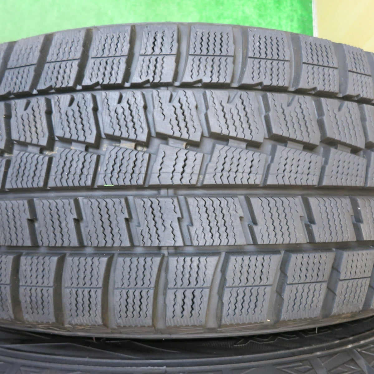 超バリ溝!キレイ!9.5分以上★スタッドレス 225/55R17 ダンロップ ウインターマックス WM01 ZACK JP-110 MONZA ザック 17インチ PCD114.3/5H★5042803NJス