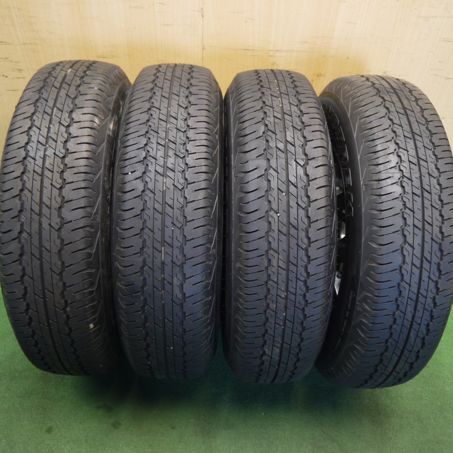 新車外し!23年◎スズキ JB74W ジムニー シエラ 純正 195/80R15 ダンロップ AT20 グラントレック 15インチ PCD139.7/5H◎6072401Hノ