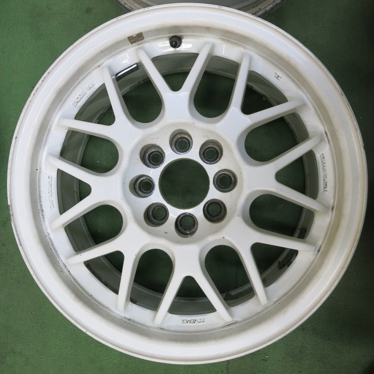 4本価格★CRIMSON RACING SPARCO クリムソン レーシング スパルコ 15インチ ホイール 15×6.5JJ PCD100/4H★5053010SYホ