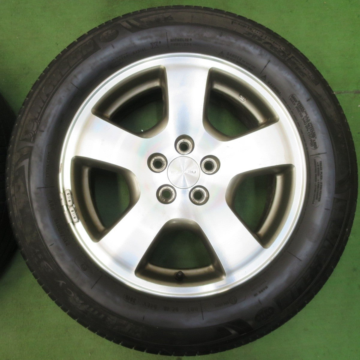 バリ溝!9分★スバル フォレスター 純正 215/60R16 ミシュラン プライマシー 3ST 16インチ PCD100/5H★5032906イノ