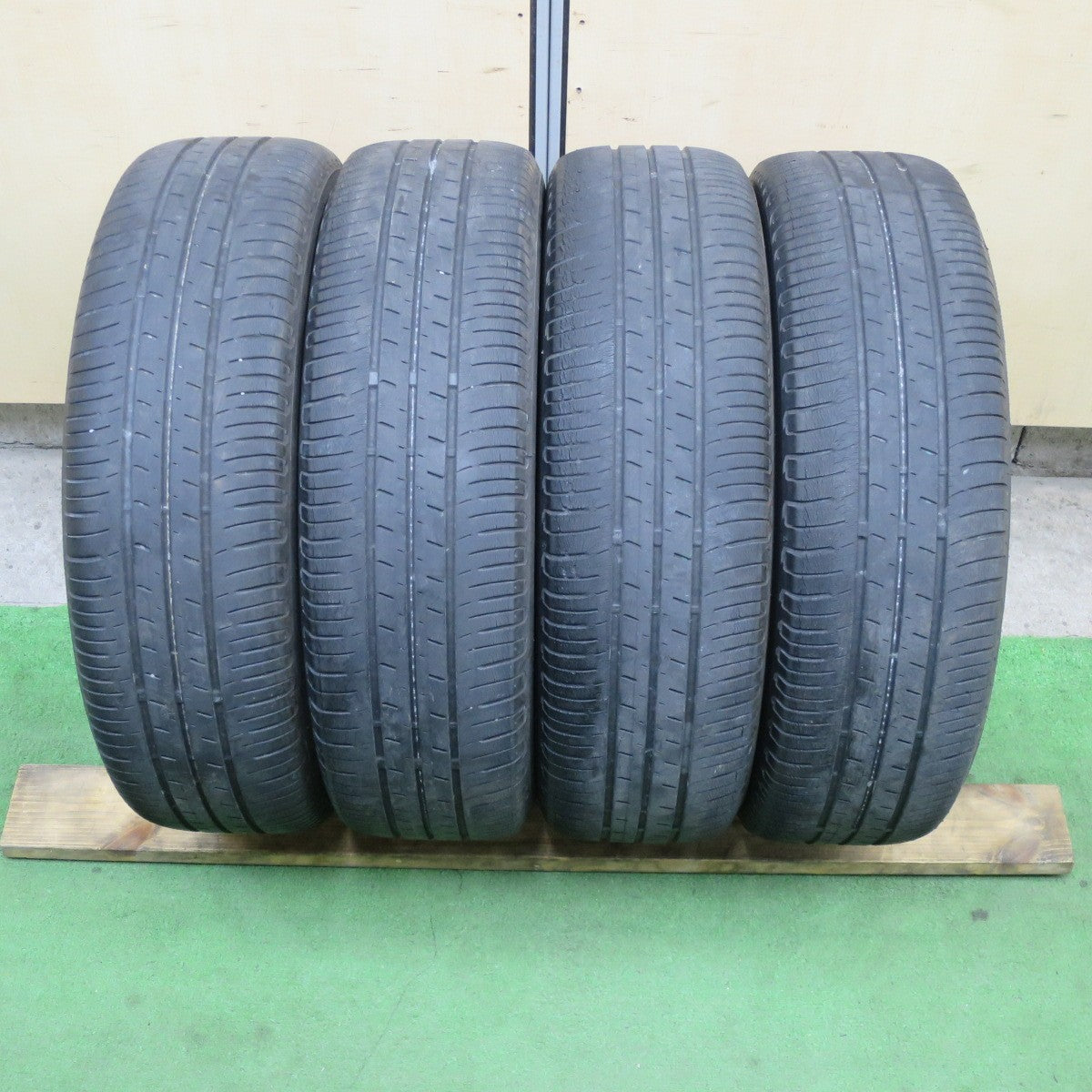 キレイ★ダイハツ LA600S タント カスタム 純正 165/55R15 ブリヂストン エコピア EP150 15インチ PCD100/4H★6021201TTノ