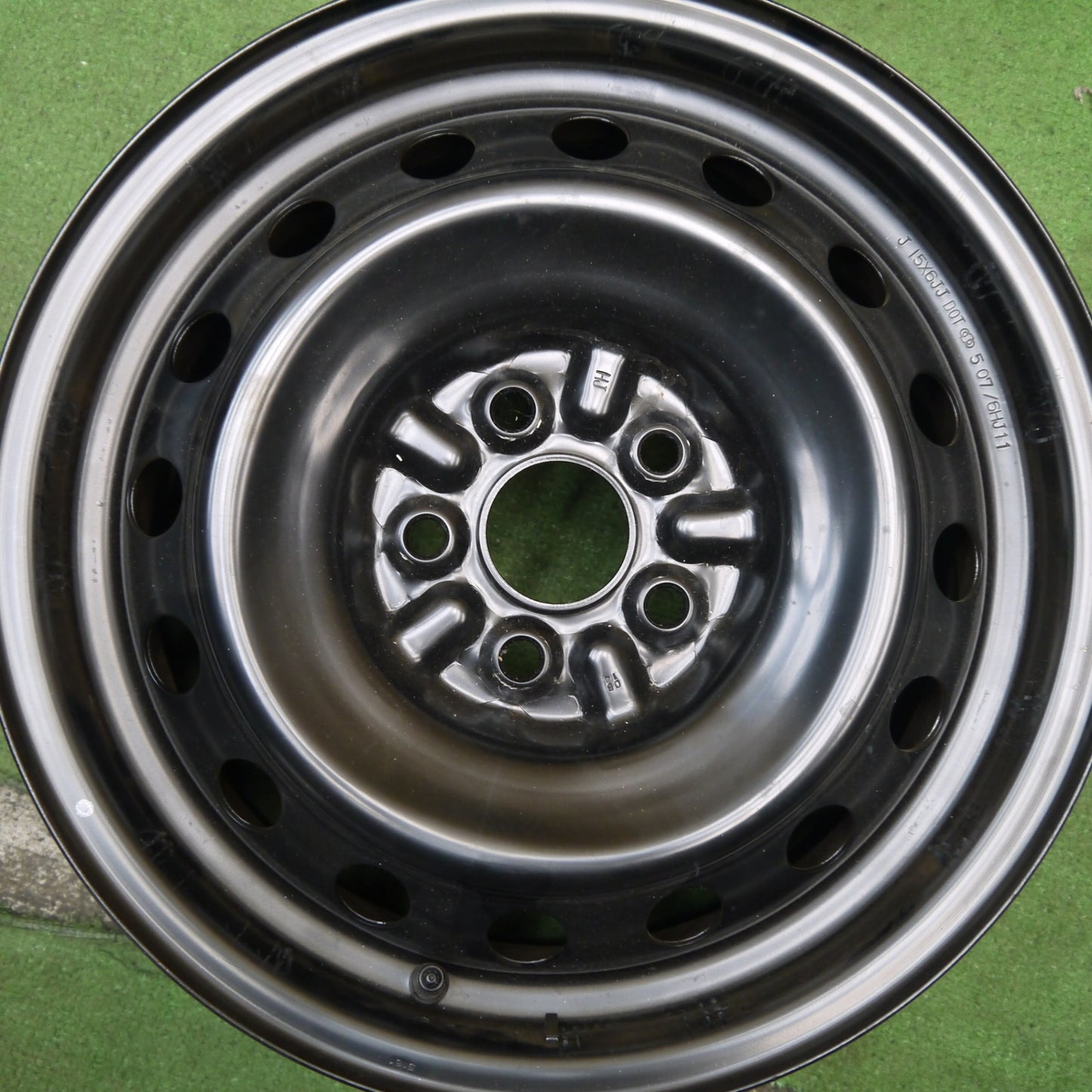4本価格★トヨタ カローラ ツーリング ウィッシュ 等 純正 スチール ホイール 15インチ 15×6JJ PCD100/5H★5070201Hホ