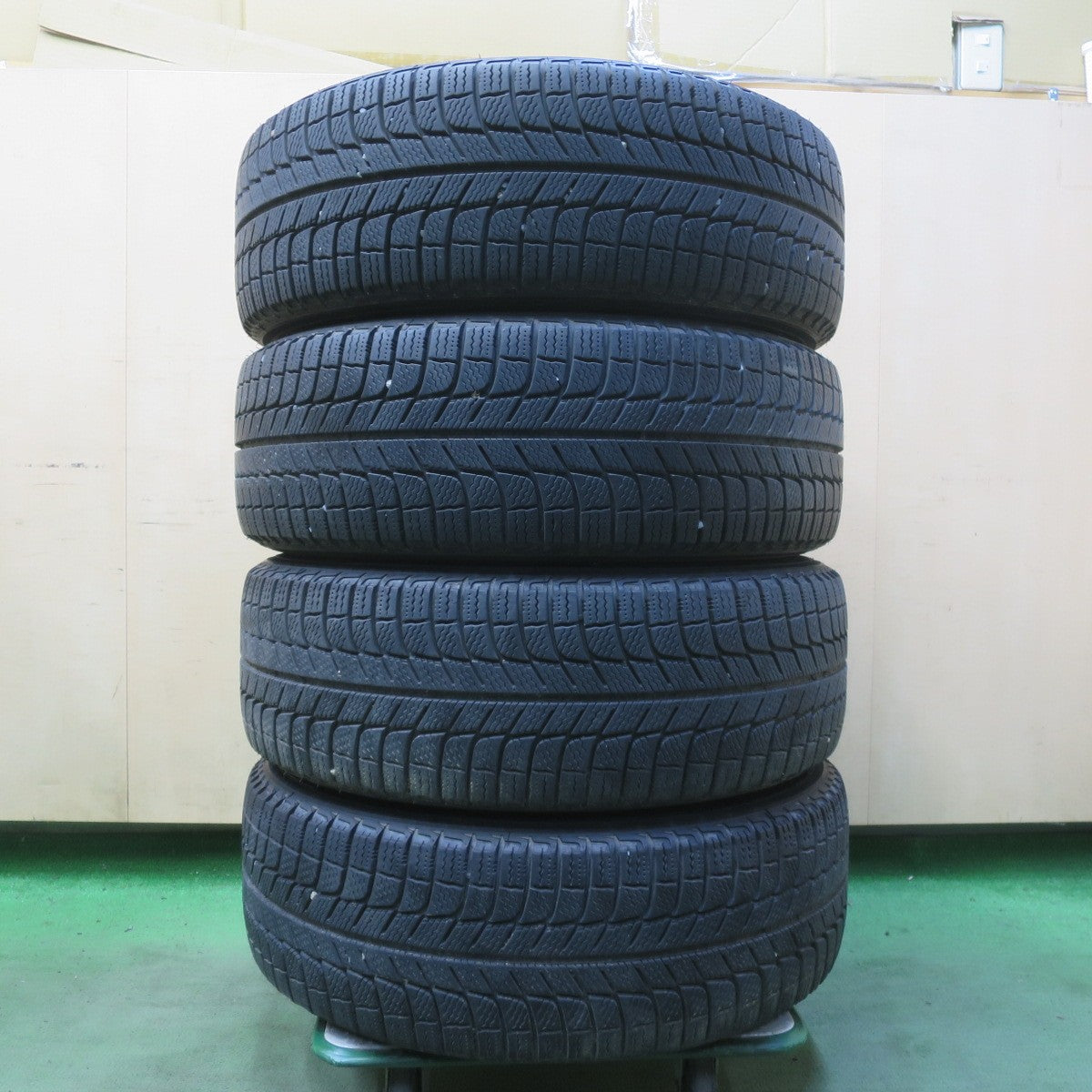 バリ溝!8.5分◎トヨタ 50系 カムリ 純正 215/55R17 スタッドレス ミシュラン X-ICE XI3 17インチ PCD114.3/5H◎6091503IMス